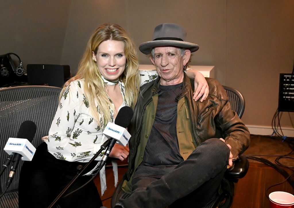 keith richards daughter theodora radio show