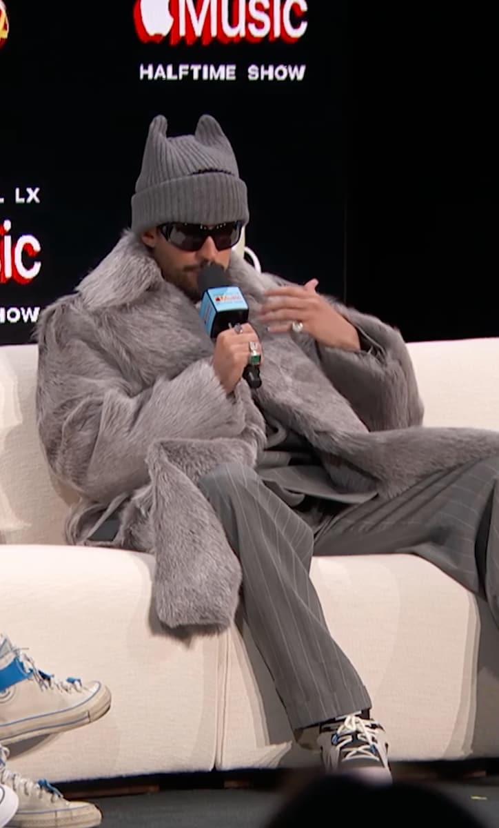 The singer explained that rather than letting nerves take over, he is focused on staying present and grounded.