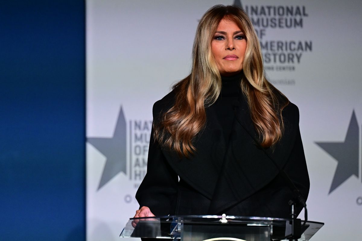 Melania Trump Adds a Second Inaugural Gown to the Smithsonian and Makes History