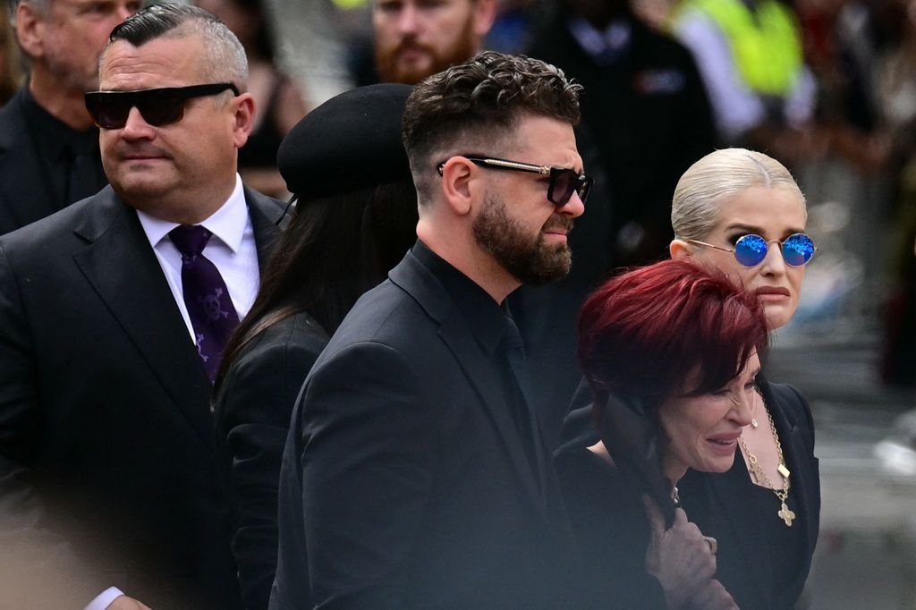 osbourne family ozzy funeral procession