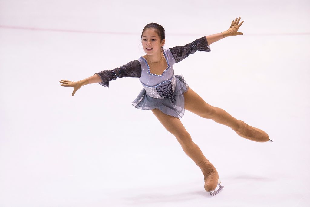 Alysa competing in Hong Kong 2017