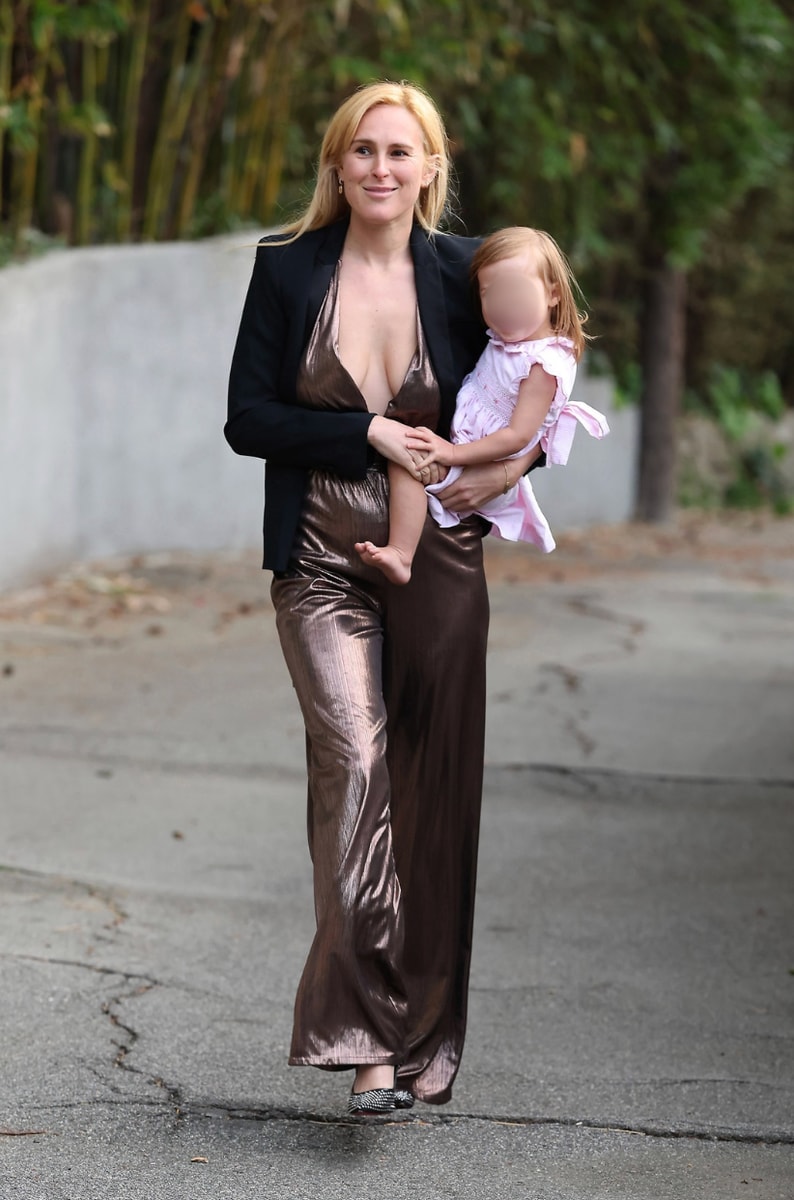 Rumer Willis and daughter Louetta Isley Thomas Willis