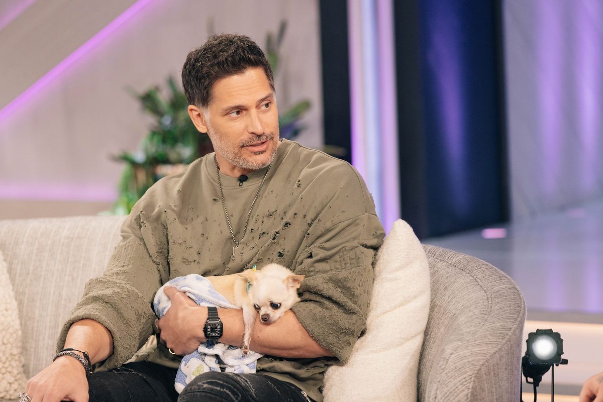Joe Manganiello and Bubbles