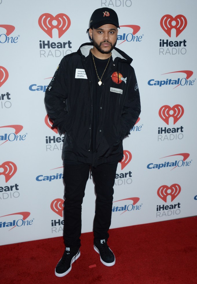 The Weeknd Attends iHeartRadio’s Festival