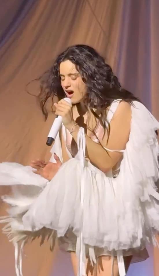 During the opening night, Rosalía performed intricate ballet routines both solo and with a corps de ballet, leaving fans in awe of her versatility and precision.