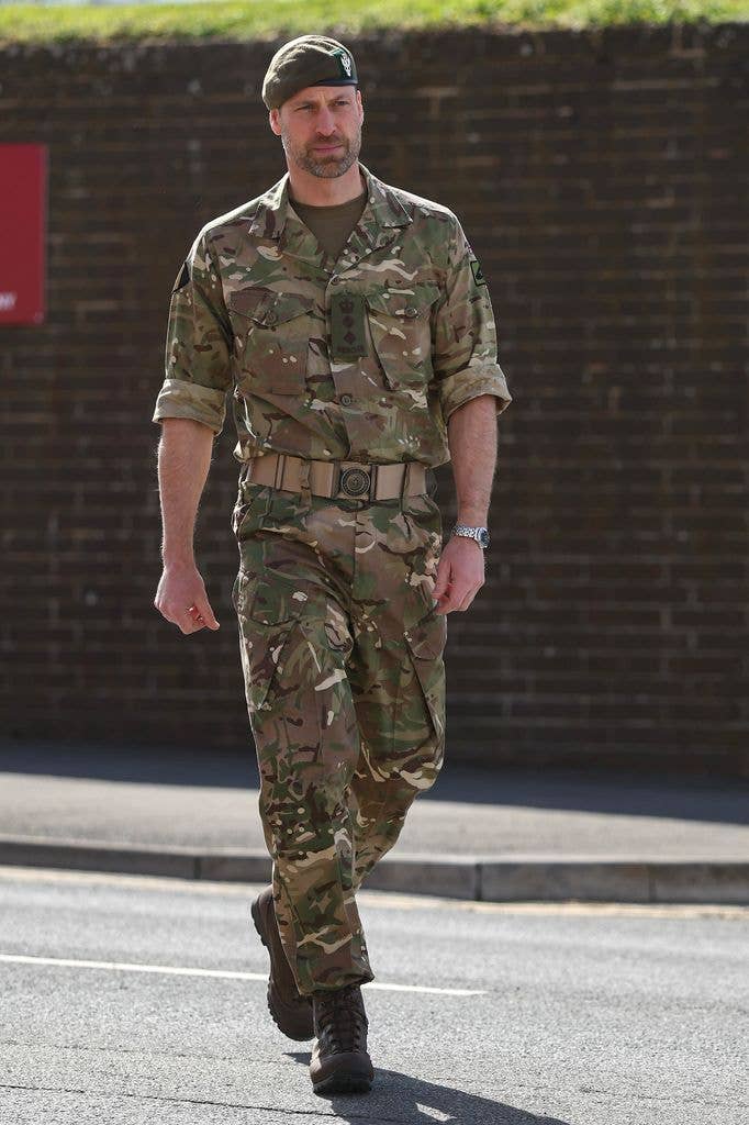 The Prince of Wales in Bulford