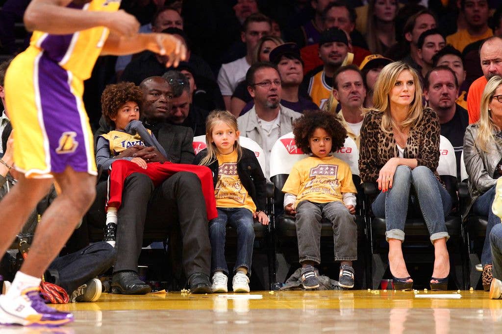 Heidi and Seal are parents to Henry, Leni, Johan, and Lou 