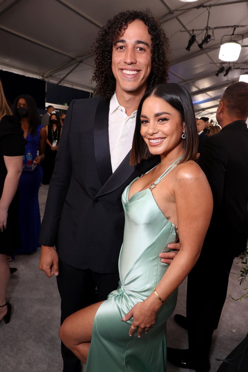 Cole Tucker and Vanessa Hudgens  seen at 28th Annual Screen Actors Guild Awards, Santa Monica, CA, USA