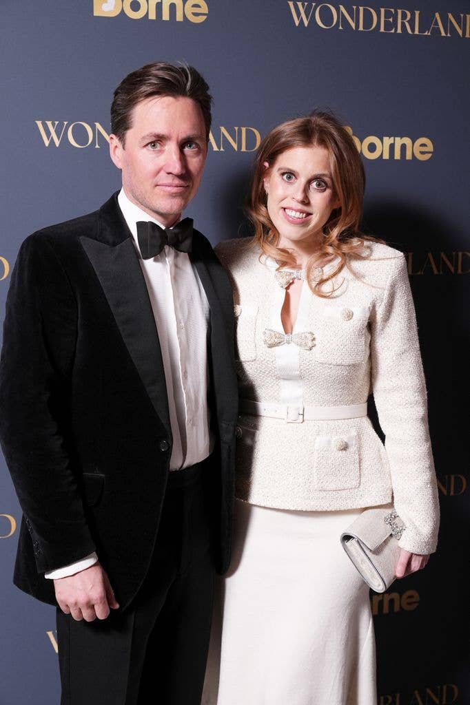 Princess Beatrice and Edoardo Mapelli Mozzi attend Borne's Wonderland event at the V&A in London