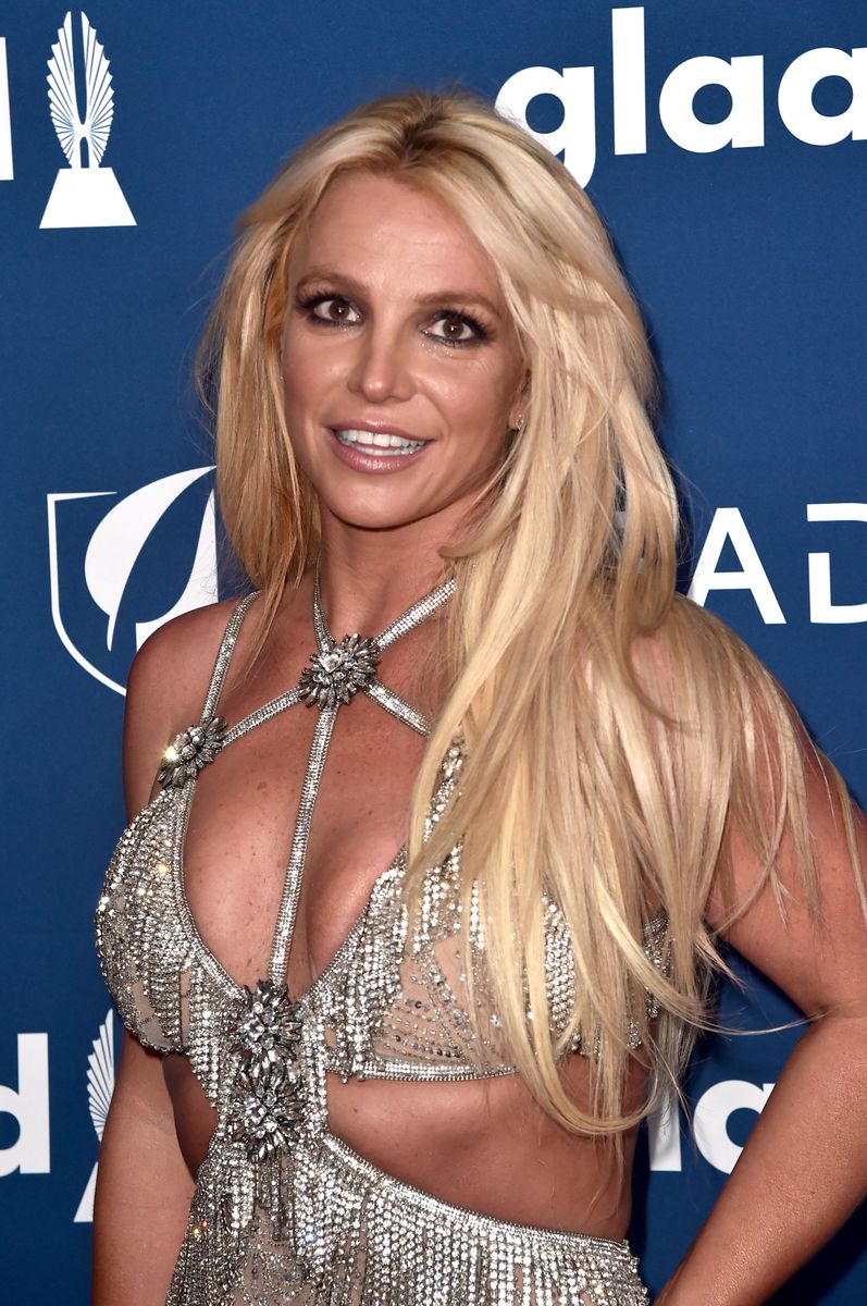 BEVERLY HILLS, CA - APRIL 12: Honoree Britney Spears attends the 29th Annual GLAAD Media Awards at The Beverly Hilton Hotel on April 12, 2018 in Beverly Hills, California. (Photo by Alberto E. Rodriguez/Getty Images)