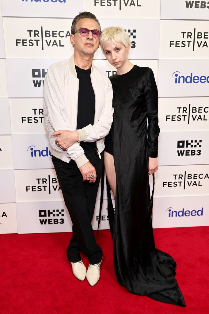 Stella with her dad at the "Linda Perry: Let It Die Here" Premiere
