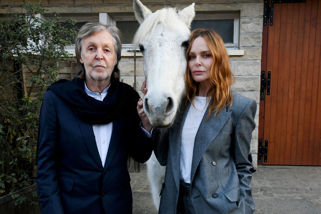 Stella mccartney paul mccartney horse