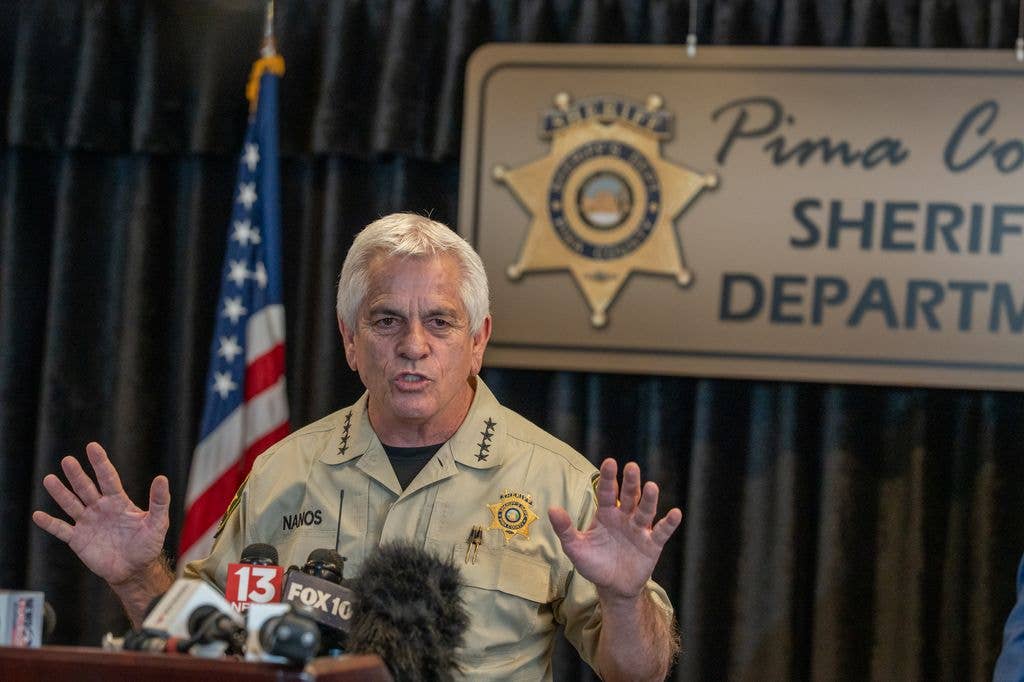 Pima County Sheriff, Chris Nanos, gave an update in a new press conference on Nancy Guthrie's disappearance