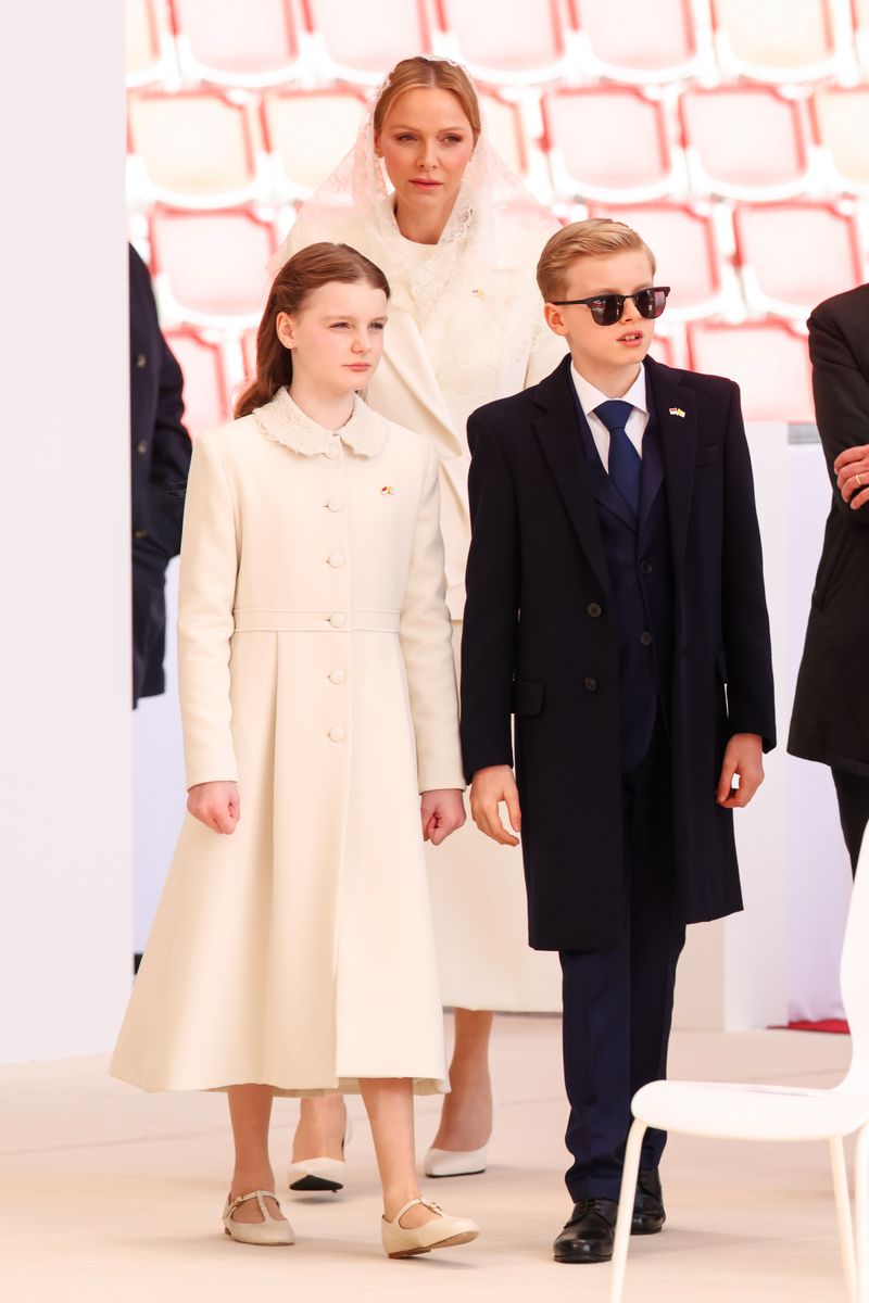 Prince Jacques and Princess Gabriella take center stage during Pope Leo XIV’s historic visit to Monaco