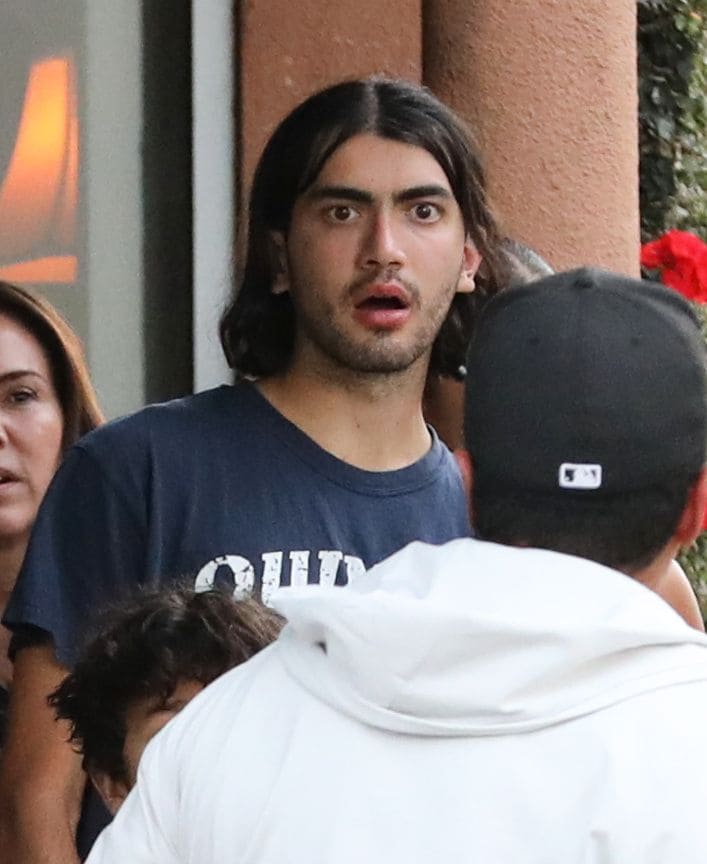 At one point, Bigi looked shocked at something his friend said