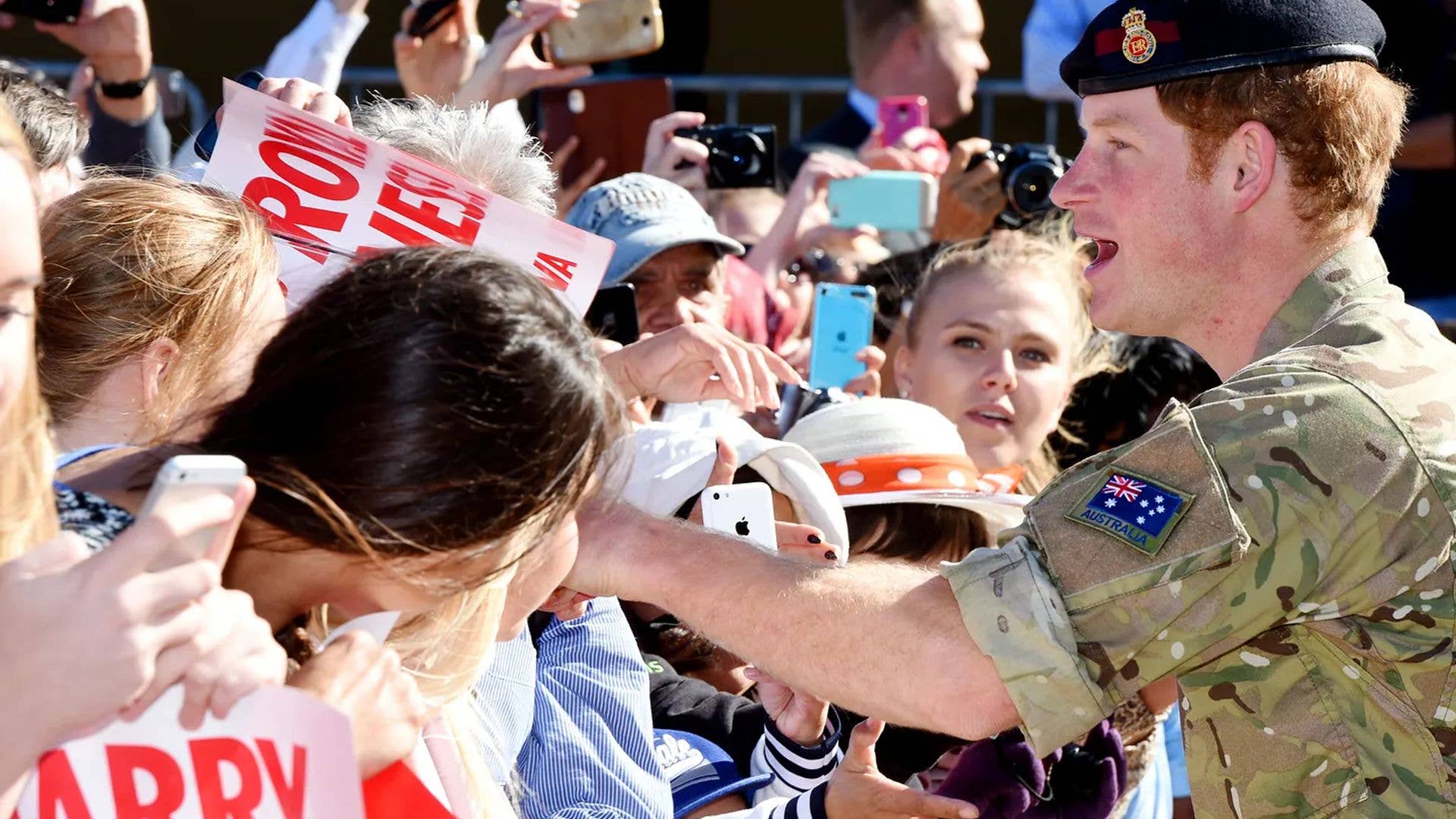 Prince Harry was a huge hit in Sydney while serving with the Australian Defence Force in 2015.