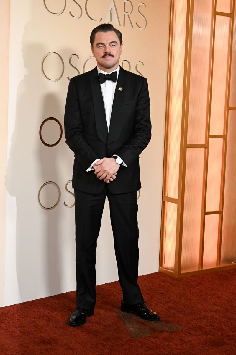 Leonardo DiCaprio makes rare Oscars appearance with girlfriend Vittoria Ceretti