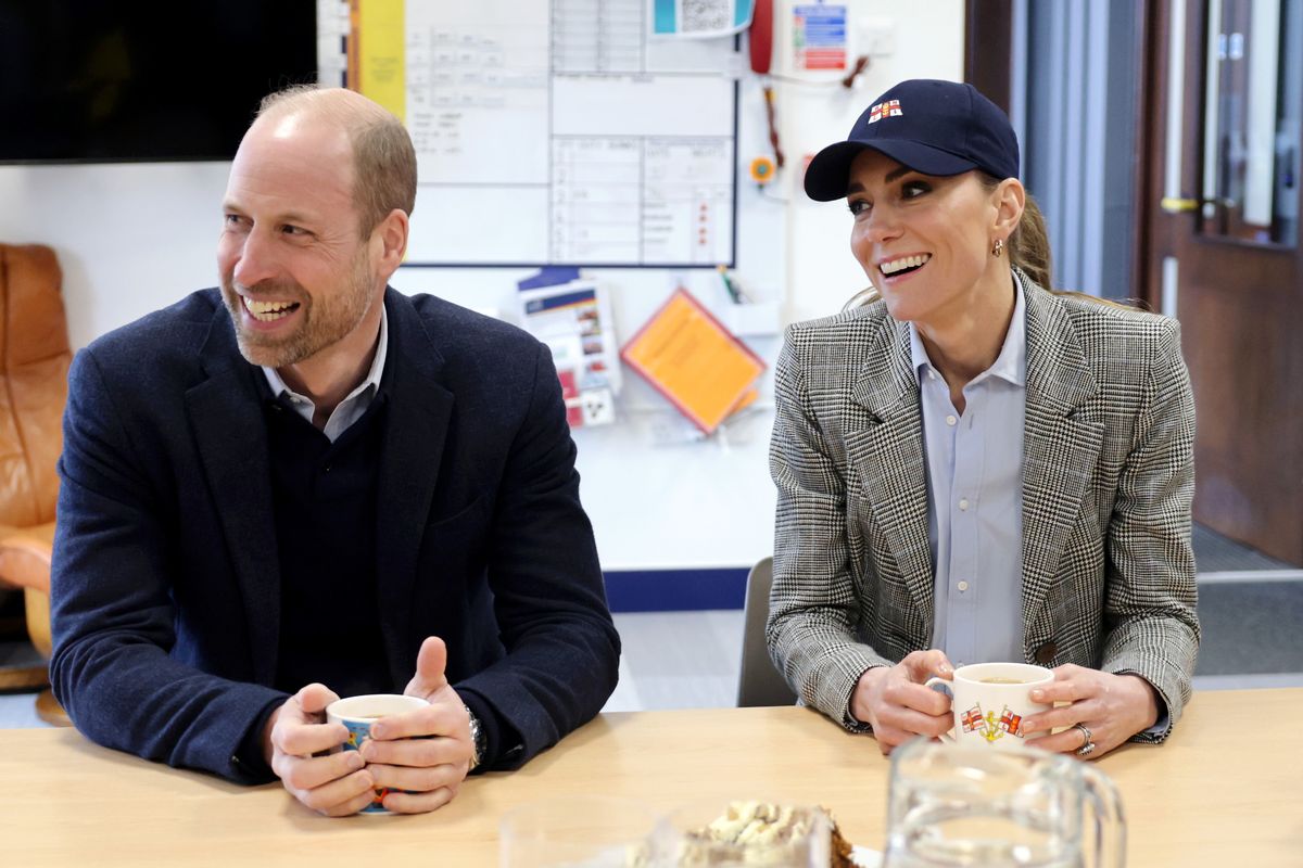 The moment represented a sweet throwback for Middleton's first public appearance as a royal