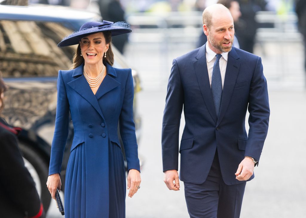 The Princess of Wales and Prince William attend the Commonwealth Day Service at Westminster Abbey