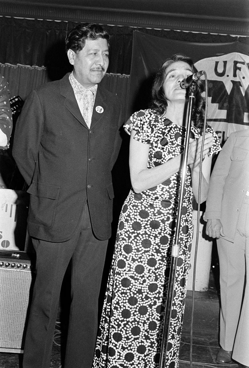 Huerta described two encounters with Chávez during the 1960s, when she was a young mother working within the movement he led.