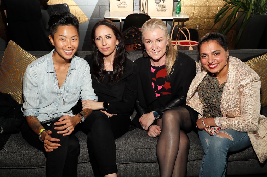 Kristen Kish, Bianca Dusic, attend the Capital Food Fight 2022 at The Anthem on April 07, 2022 in Washington, DC.