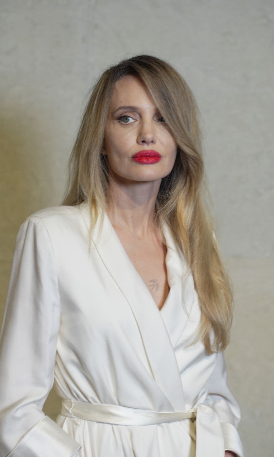 Jolie attended the Tom Ford event in Shanghai, China