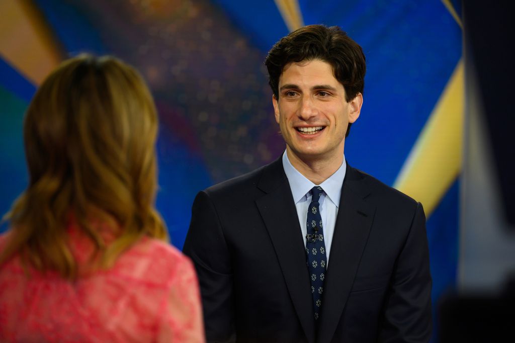 Savannah Guthrie and Jack Schlossberg on Thursday April 21, 2022