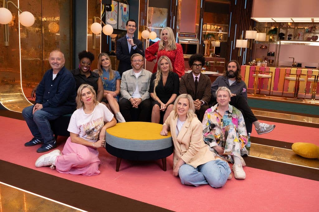 Lou and the brilliant cast of Prime Video's Last One Laughing