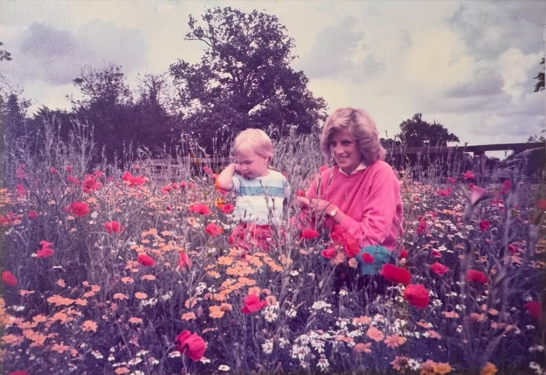 The Prince of Wales shared a sweet photo of himself and his mother