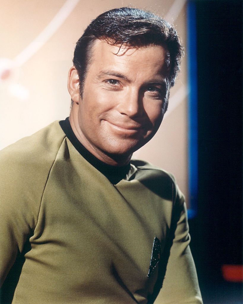 William as the iconic Captain Kirk