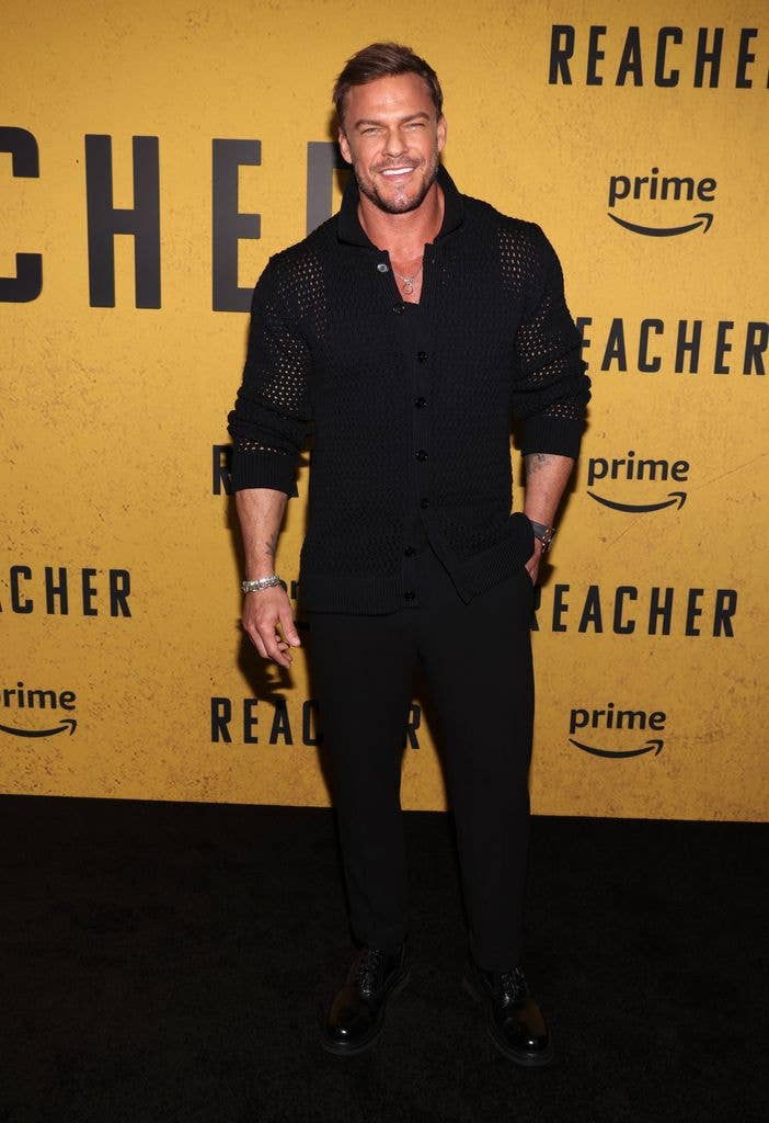 Alan Ritchson attends the Los Angeles special screening of Prime Video series "Reacher" Season 2 at the Culver Theater on December 13, 2023 in Culver City, California