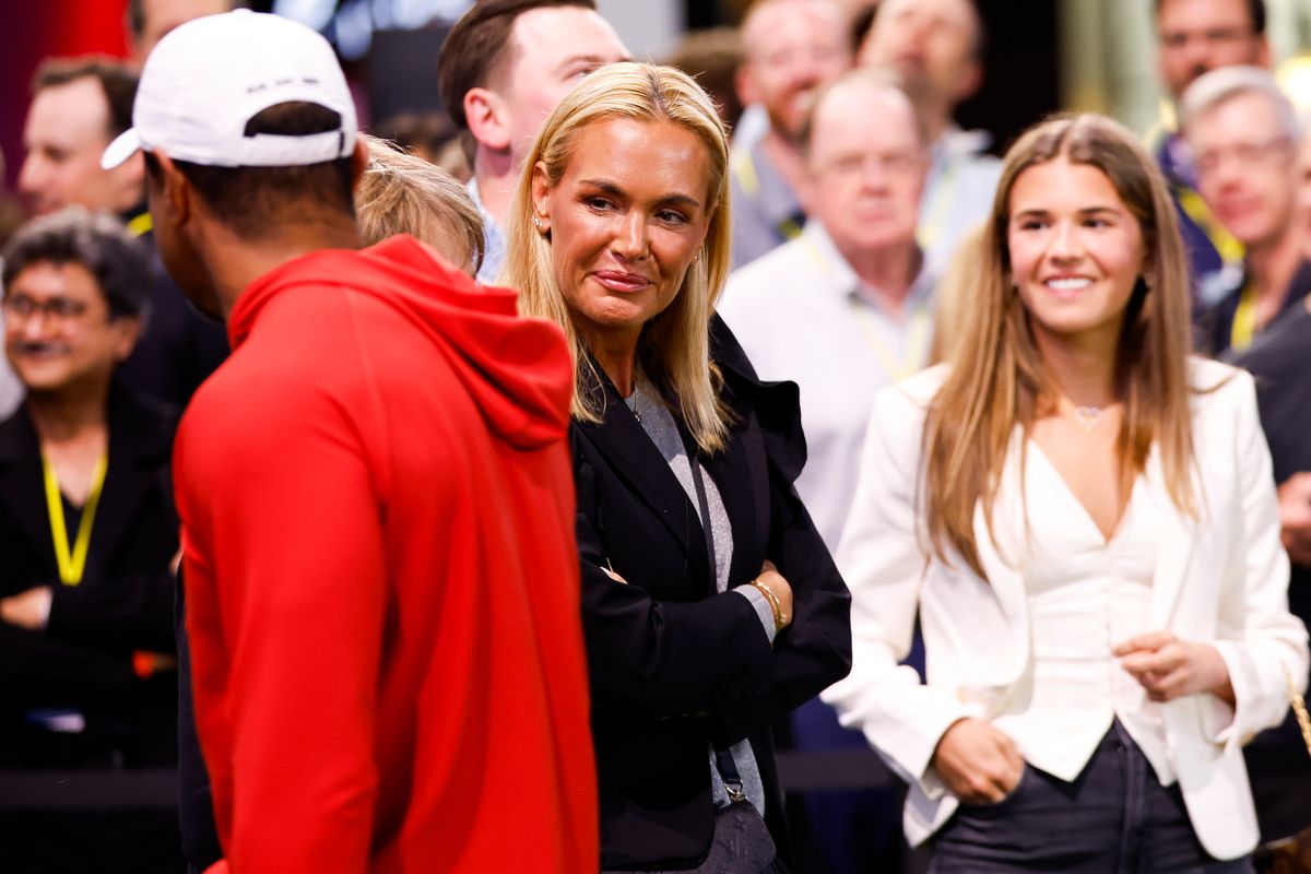 Vanessa and Kai Trump often support Tiger Woods