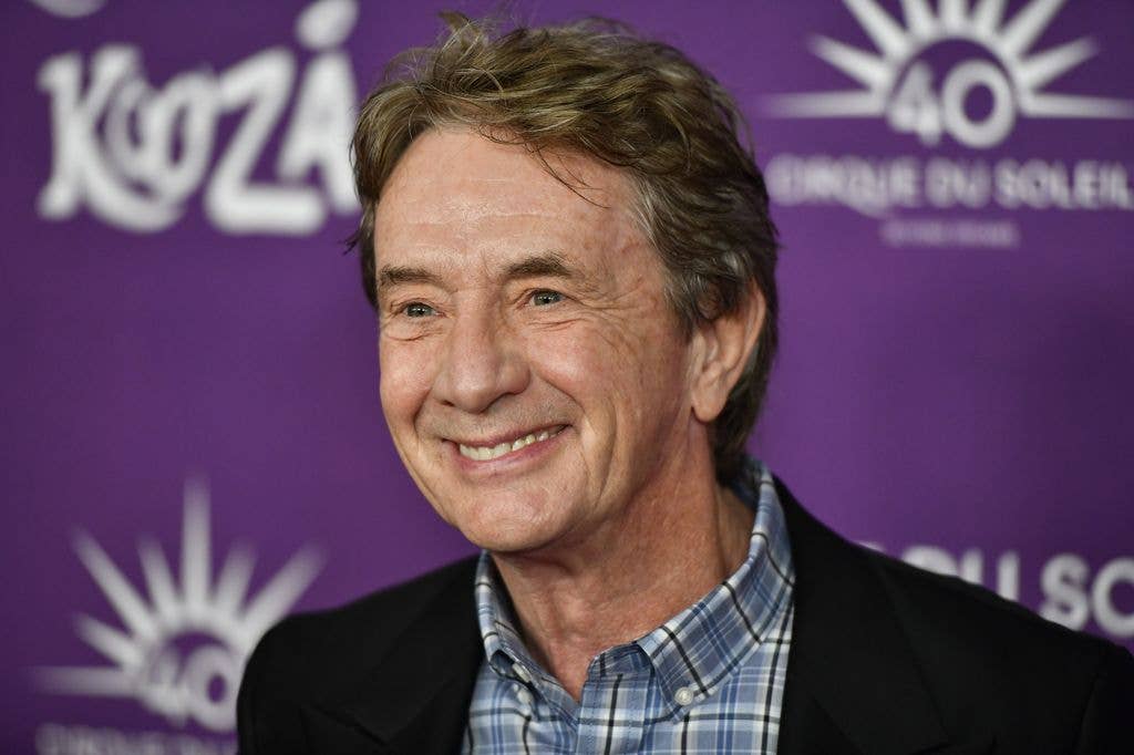 Martin Short attends Cirque du Soleil's "KOOZA" Red Carpet Premiere at Santa Monica Pier on October 24, 2024 in Santa Monica, California.