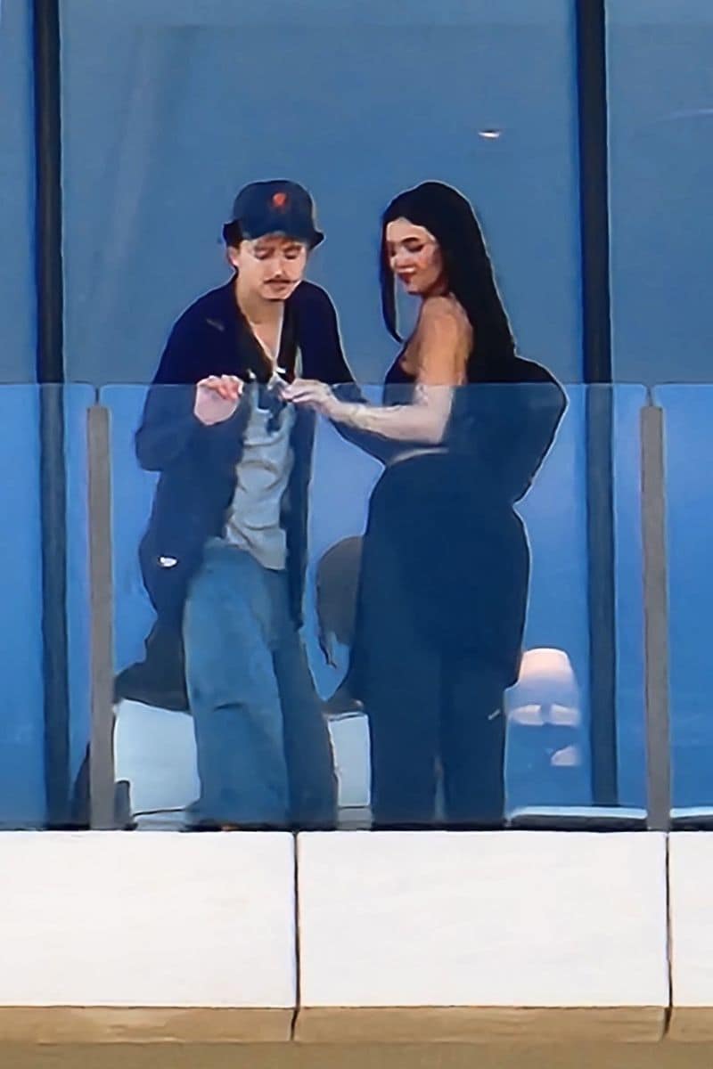 The actor supported her at a photoshoot for one of her brands