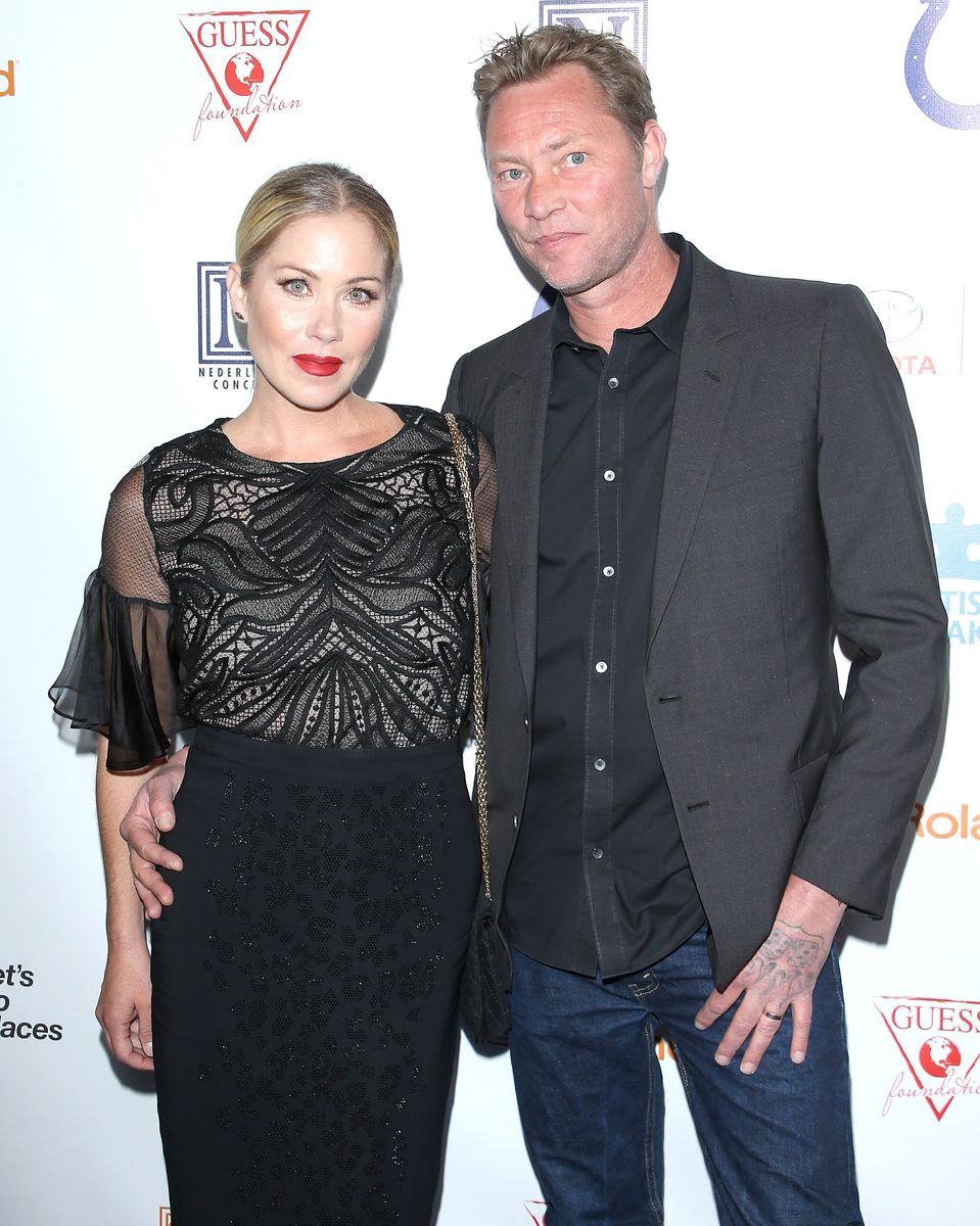 Christina and her husband Martyn LeNoble 