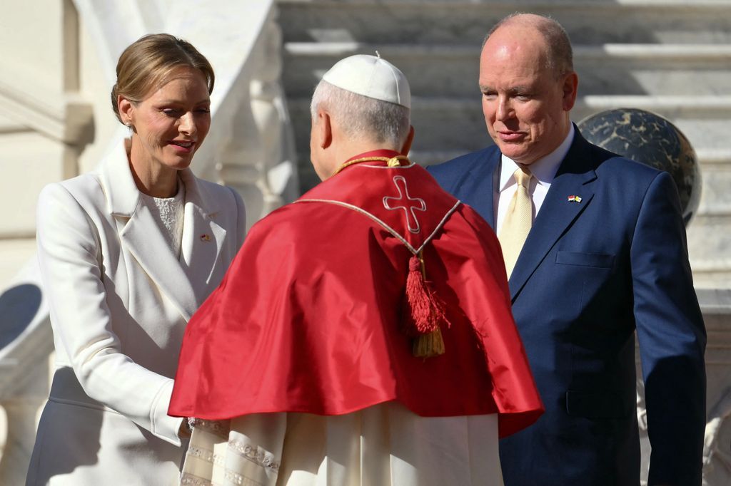 Prince Jacques and Princess Gabriella take center stage during Pope Leo XIV’s historic visit to Monaco