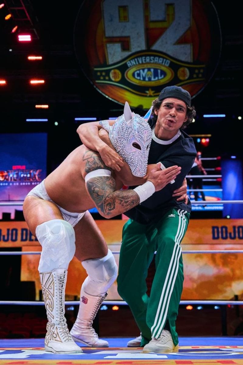 Mexican nakamas training at the Captain's Dojo with wrestlers like Esfinge, Guerrero Maya Jr. and Kemalito.