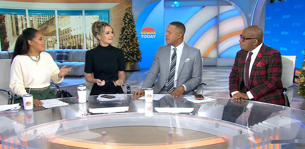 Savannah, Sheinelle, Craig, Al on Today