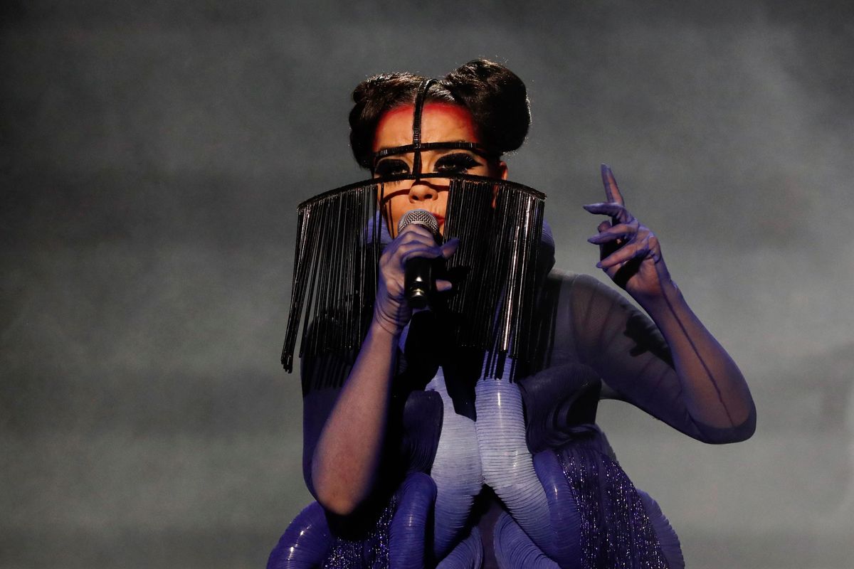 Björk takes the stage during Rosalía’s Berghain performance at the 2026 BRIT Awards, a genre defying moment that sent social media into overdrive.