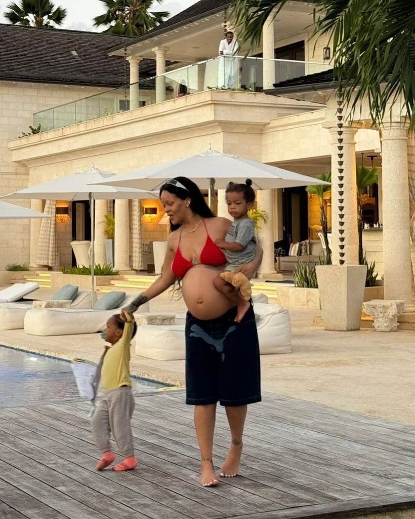 Rihanna is a proud mother-of-three