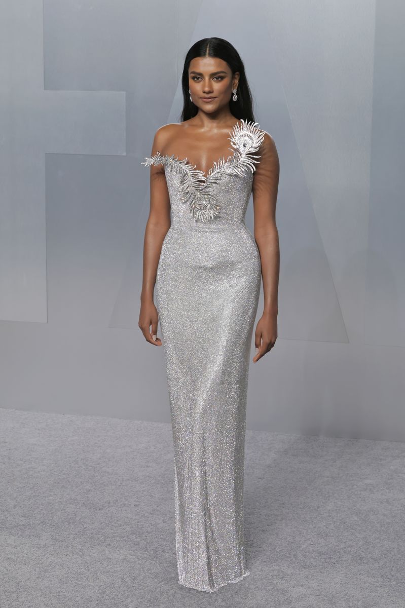 Simone Ashley attends the 2026 Vanity Fair Oscar Party Hosted By Mark Guiducci.
