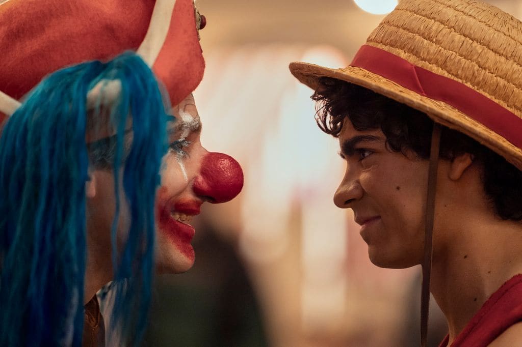 Jeff Ward as Buggy, Iñaki Godoy as Monkey D. Luffy in the second season of Netflix's 'One Piece'.