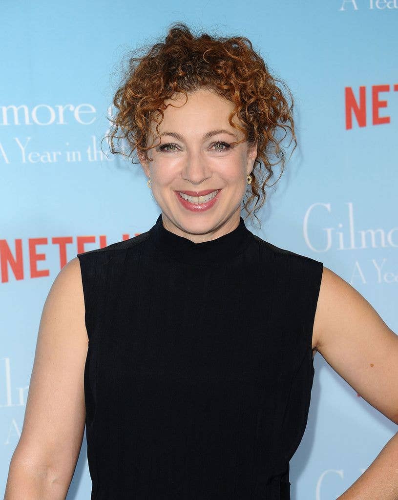 Actress Alex Kingston 