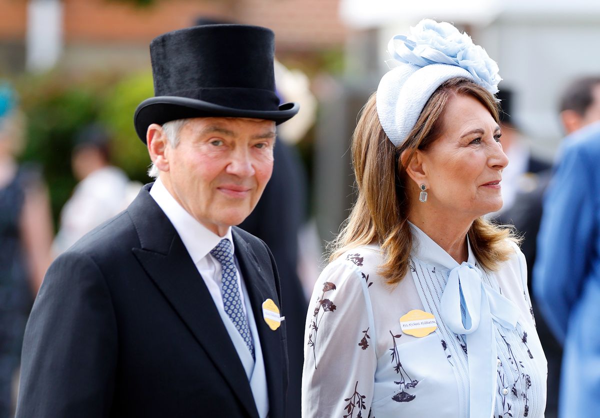 Michael and Carole Middleton are close to the royal family