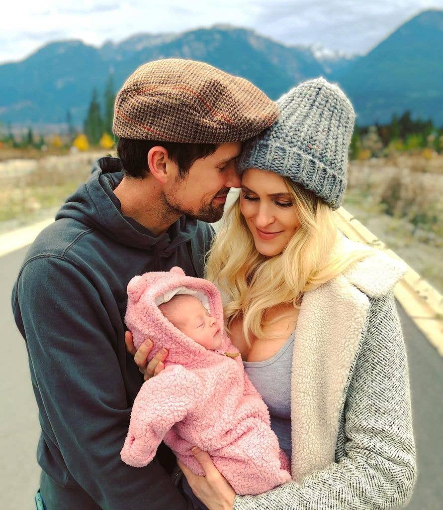 Benjamin, Nila, and their baby