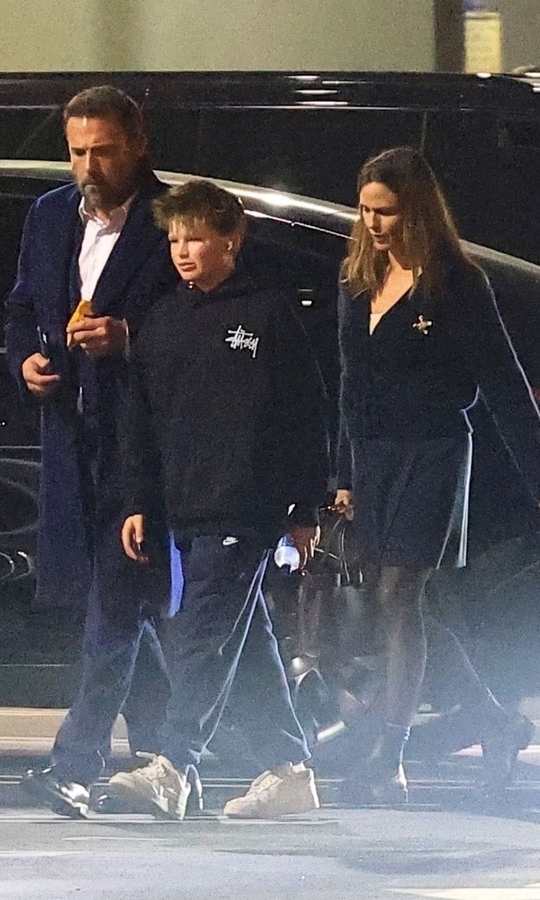 Affleck attended with Jennifer Garner and their son Sam.