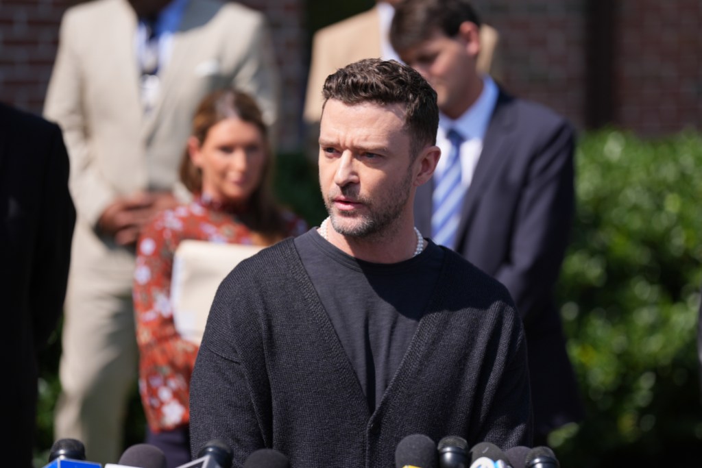 Justin Timberlake makes statement following drunk driving hearing in Long Island, NY,