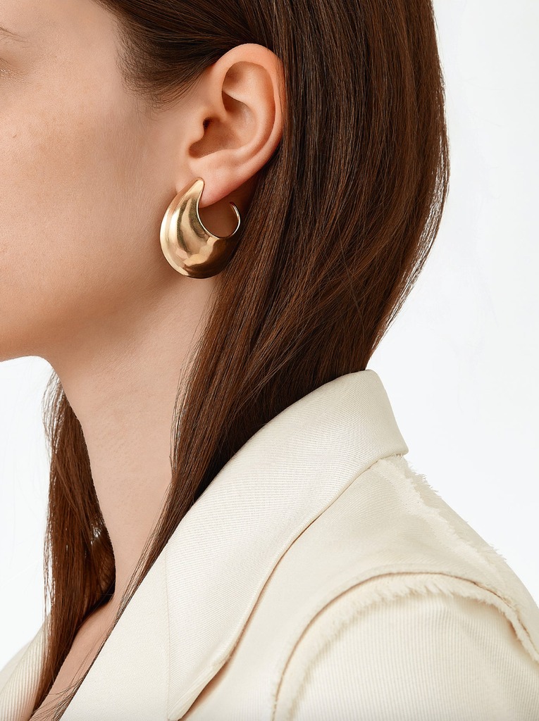 By Pariah Sabine Hoop Earrings