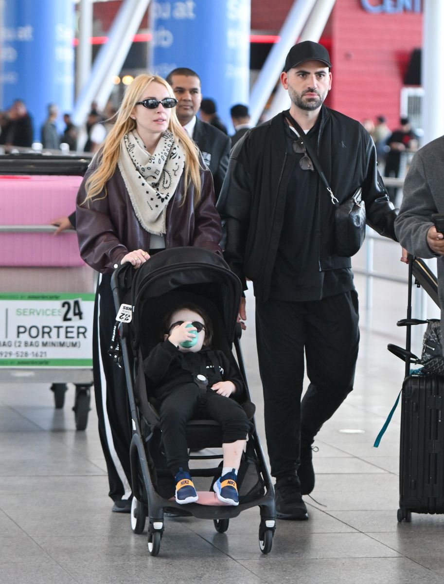  Lindsay Lohan and family are back on US soil days after reports she was safe amid an ongoing conflict and heightened tensions in the Middle East.  
