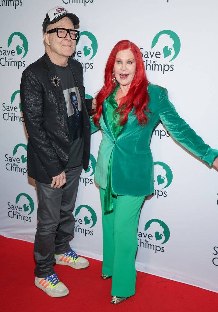 fred schneider kate pierson red carpet